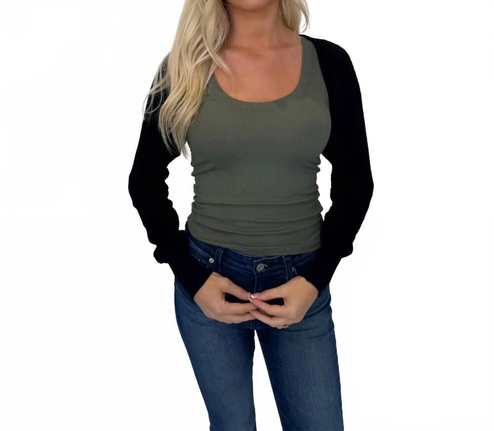 NEW LAMADE sia shrug in black